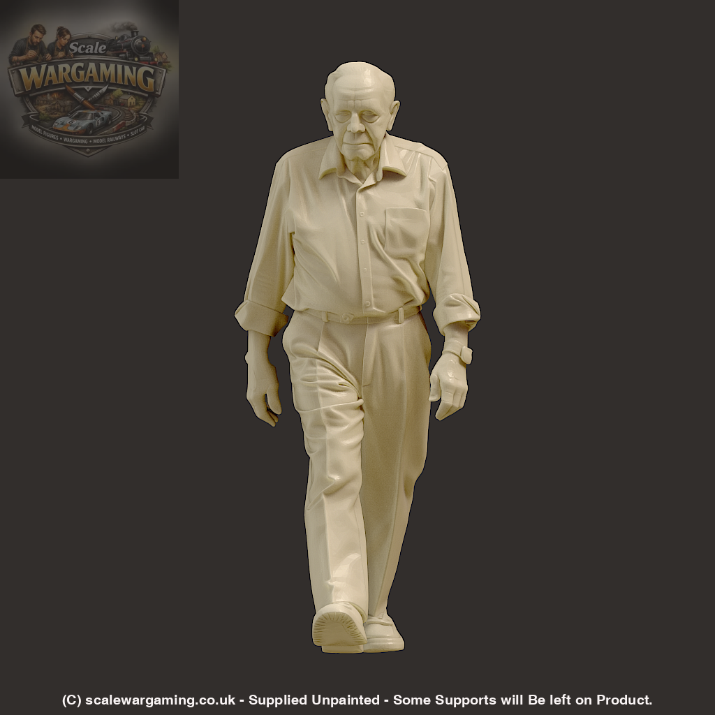 SW4252 Old Gentleman Walking - Figure