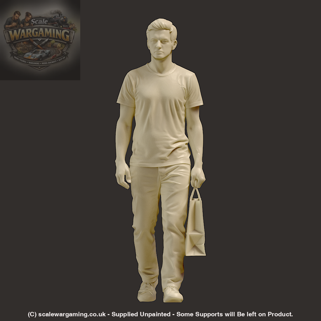 SW4262 Male out shopping - Figure