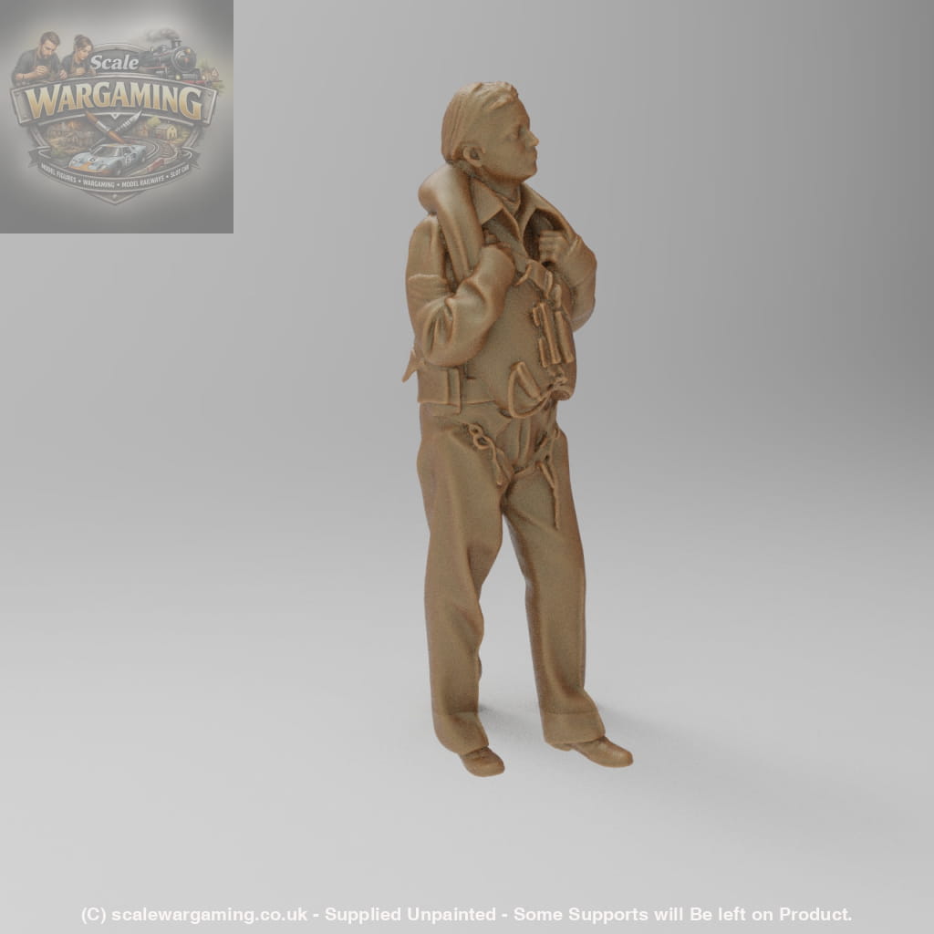 MM4409 Female WW2 Pilot 2 Figure