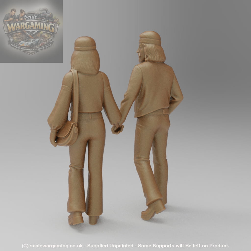 SW4428 1970s Street Scene Hippie Couple - Figure