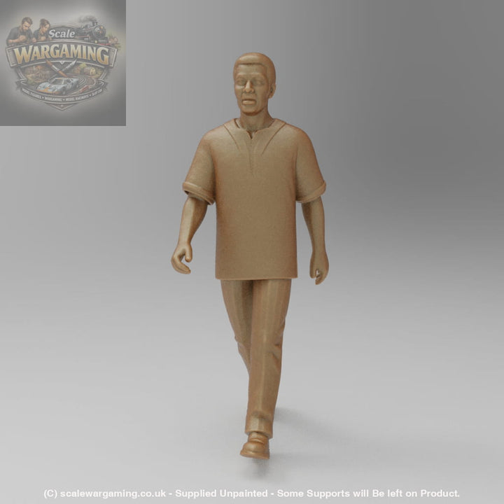 SW4428 1970s Street Scene Male Walking - Figure
