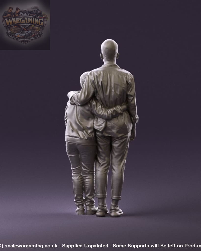 Two Brothers Posing Figure