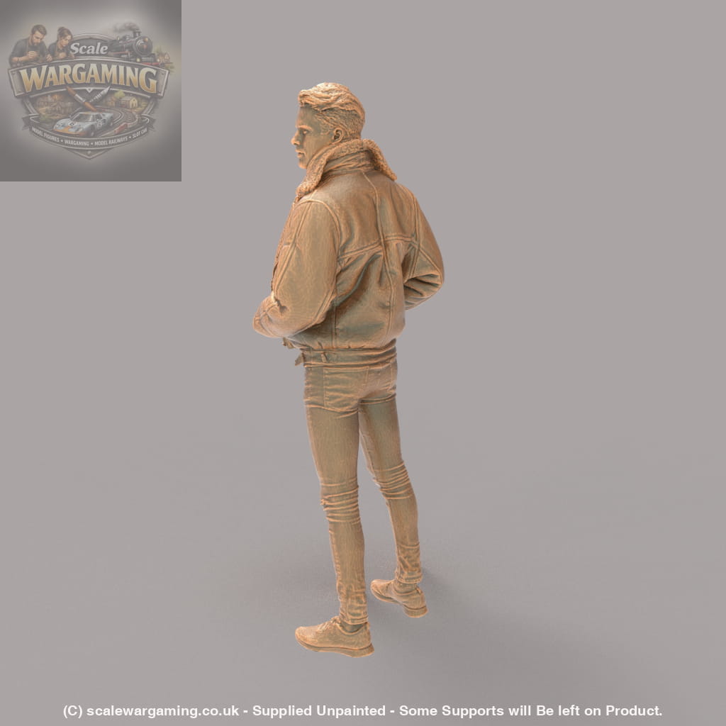 MM500 Young Smart Male Teenager in Winter Coat Figure