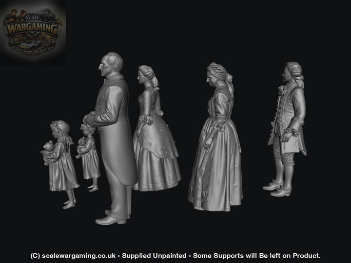 SW5010 Victorian Family - Figure