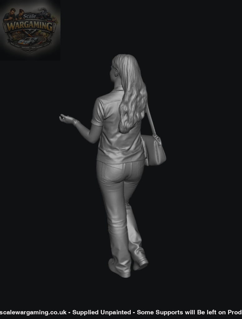 SW5014 Street People - Casual Woman on Cell Phone - Figure