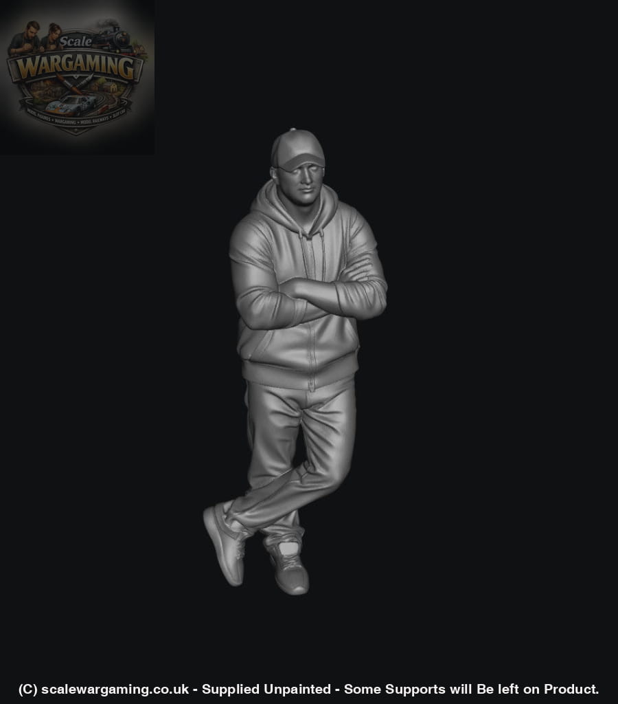 SW5014 Street People - Guy Leaning with Arms Crossed - Figure