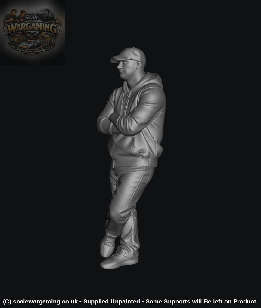 SW5014 Street People - Guy Leaning with Arms Crossed - Figure