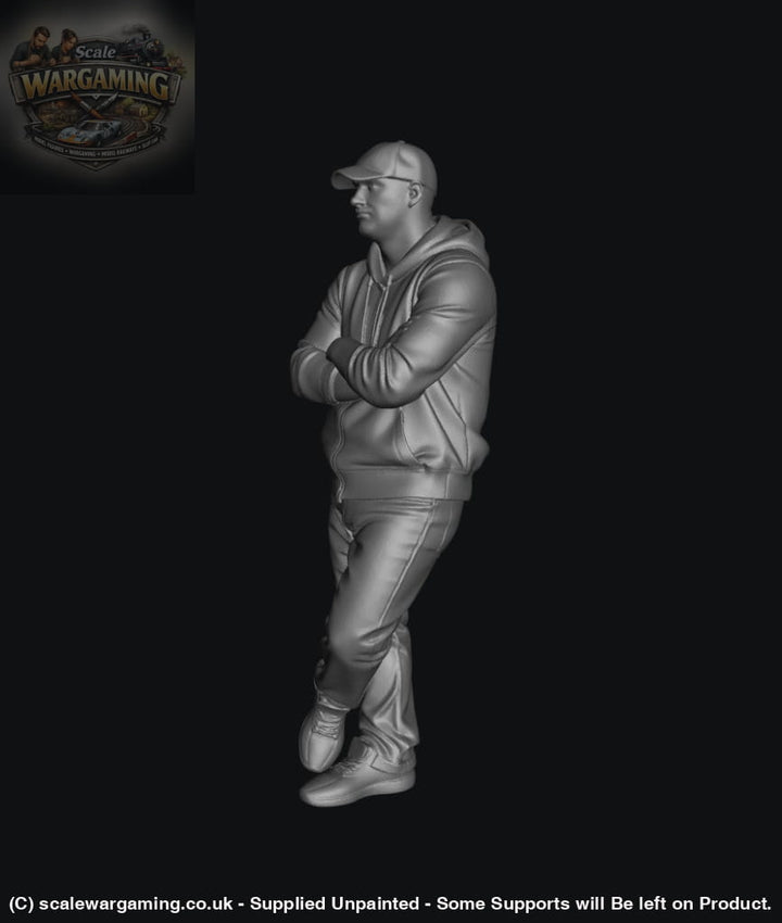 SW5014 Street People - Guy Leaning with Arms Crossed - Figure