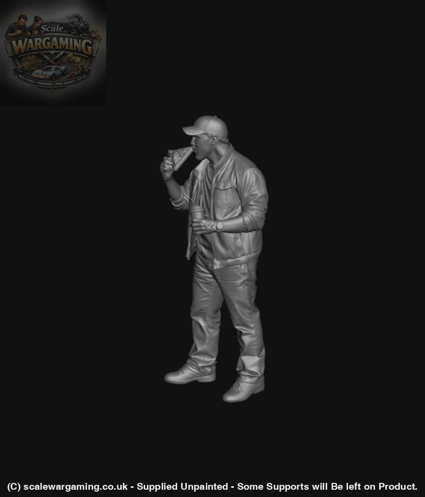 SW5014 Street People - Man with Slice of Pizza 2 - Figure