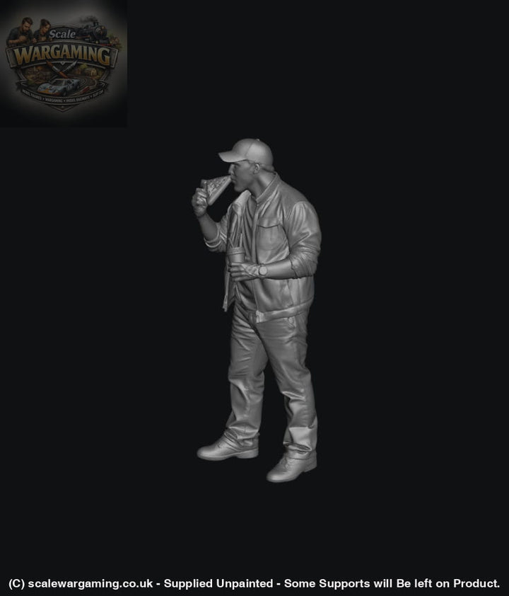 SW5014 Street People - Man with Slice of Pizza 2 - Figure