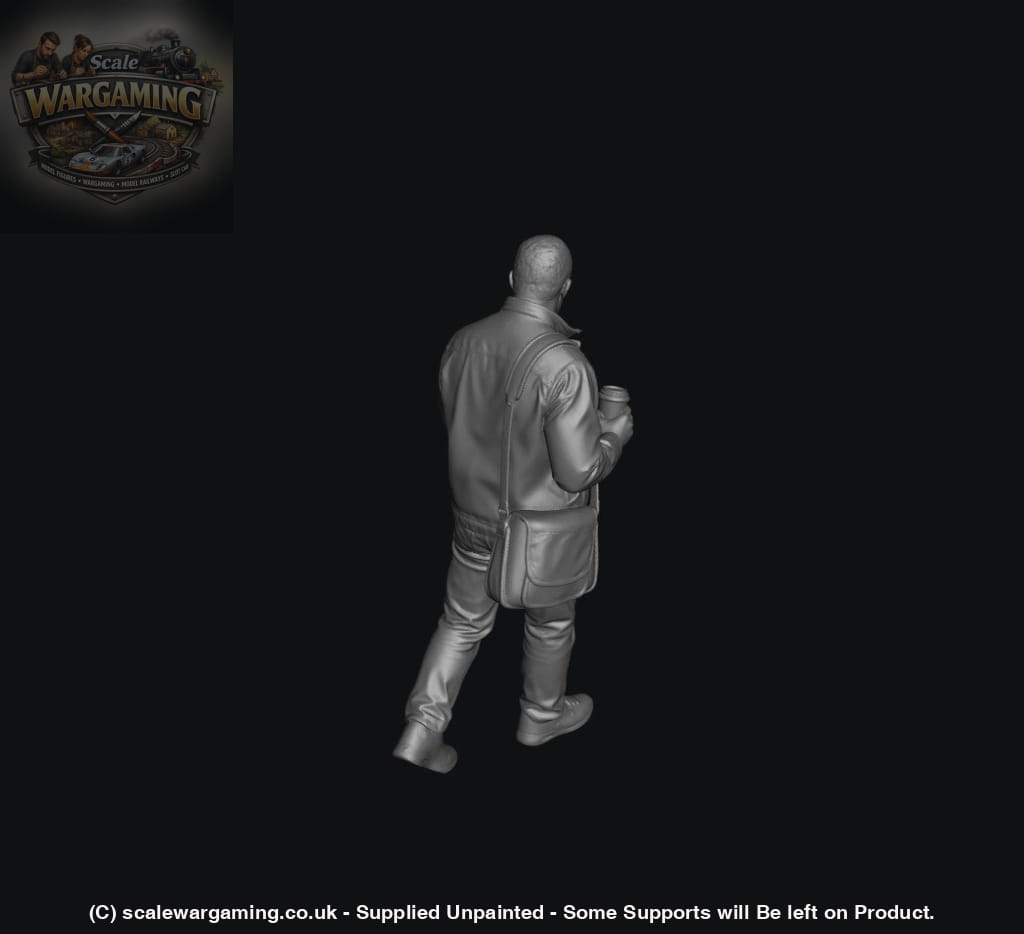 SW5014 Street People - Morning Commuter with Coffee - Figure