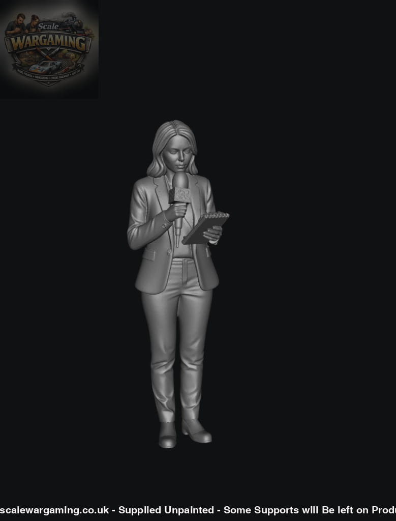 SW5014 Street People - Onsite News Reporter - Figure