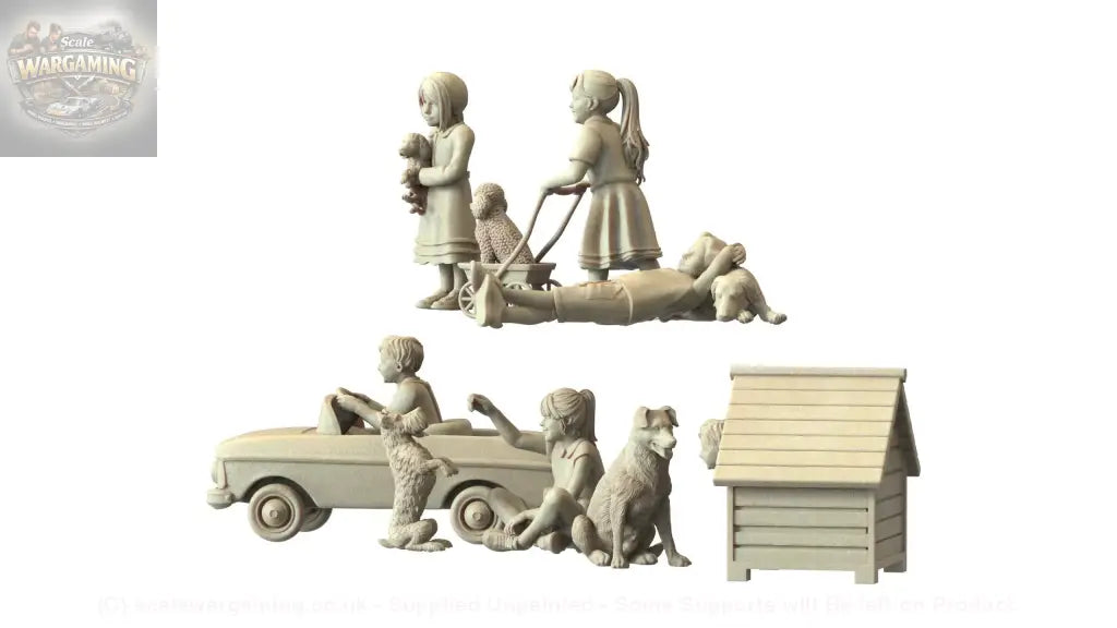 SW5015 Children and Family Pets - Figure