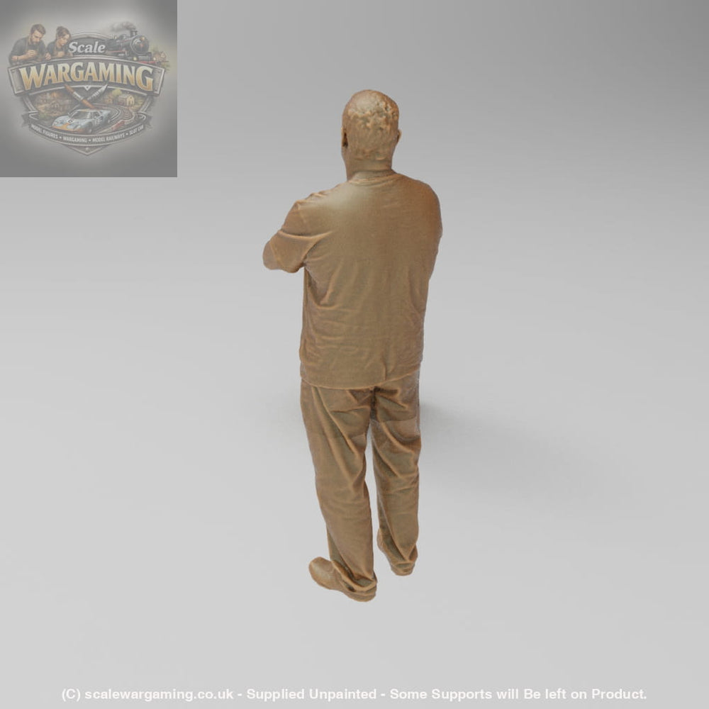 SW507 Older Male Arms Folded - Figure