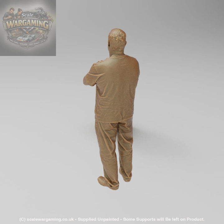 SW507 Older Male Arms Folded - Figure