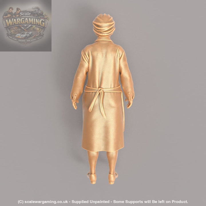 MM554 1940’s Style Housewife in Apron Figure