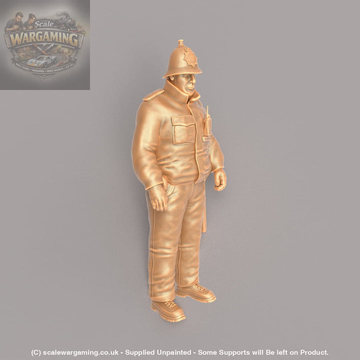 MM593 Police Officer Tall Helmet Figure