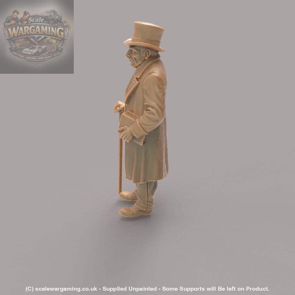 SW6006 Christmas Scenes - Scrooge in top hat - Figure