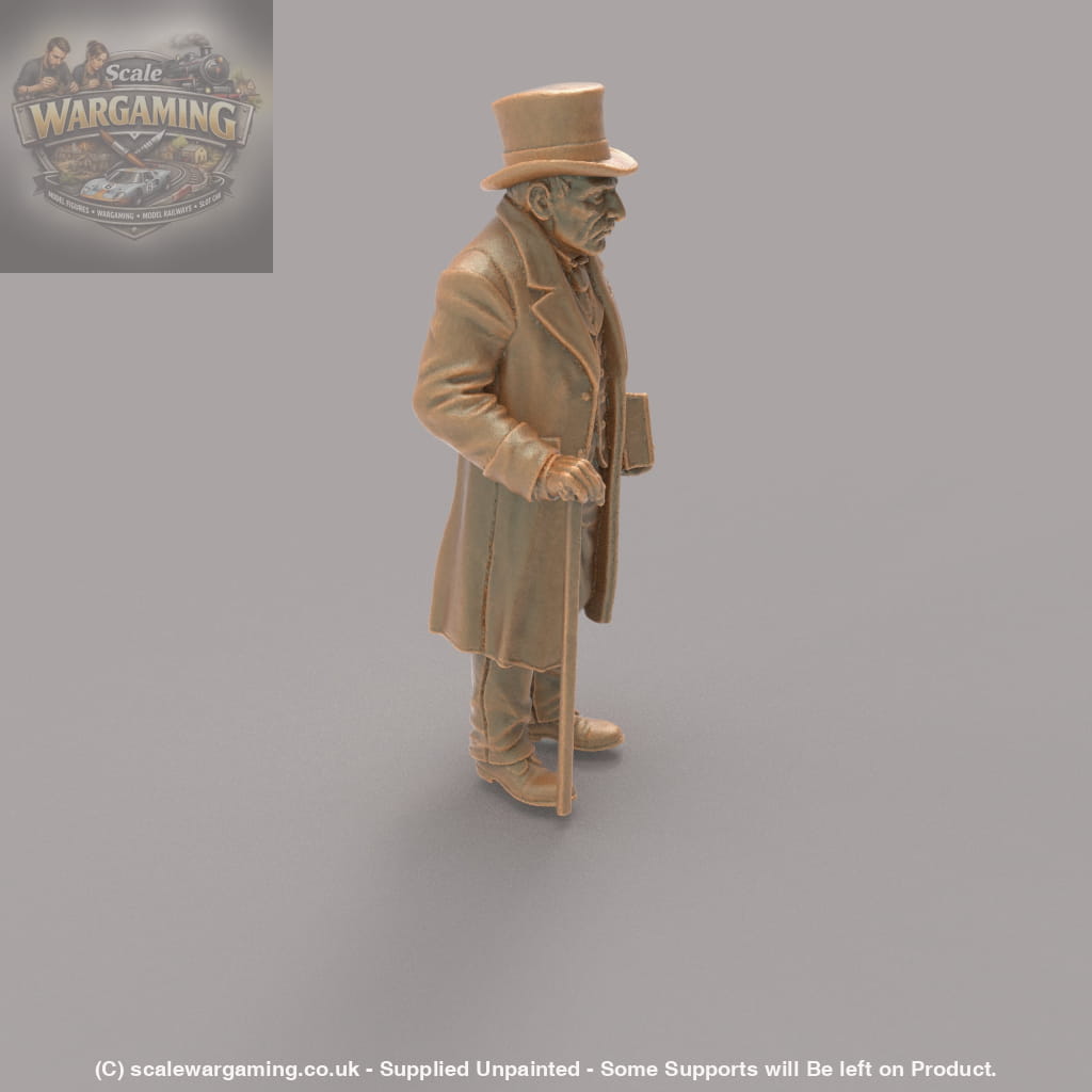 SW6006 Christmas Scenes - Scrooge in top hat - Figure