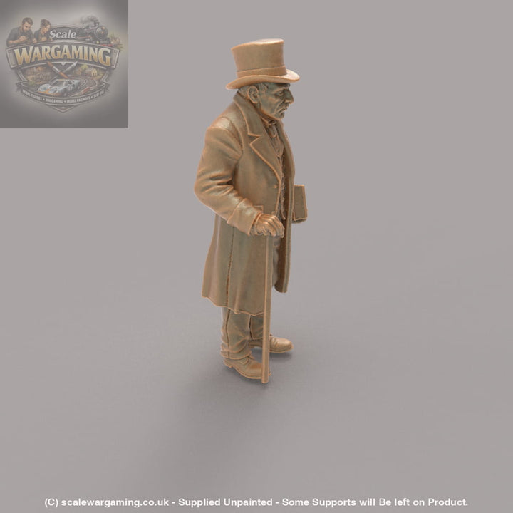 SW6006 Christmas Scenes - Scrooge in top hat - Figure