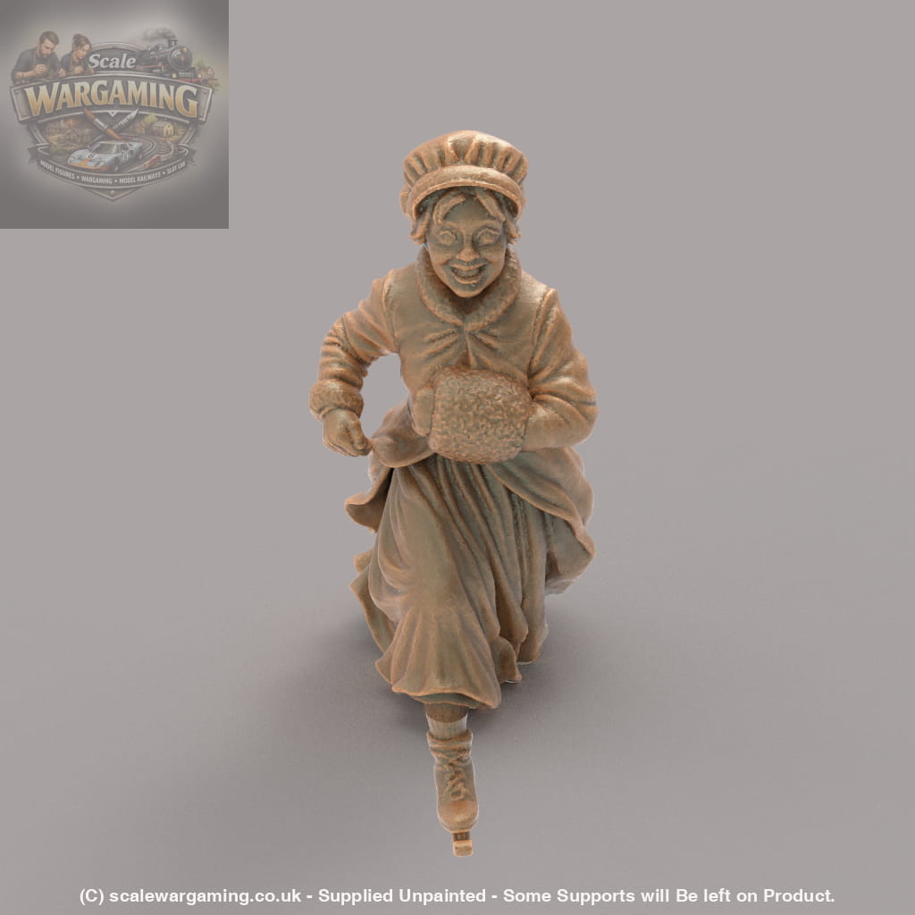 SW6019 Christmas Scenes - Skater B - Figure