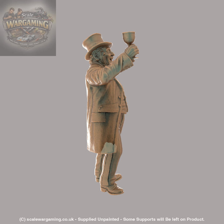 SW6028 Christmas Scenes - The Cheerful Gentleman - Figure