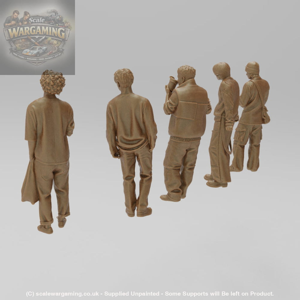 SW6055 Young Teen Boys Shopping - Figure