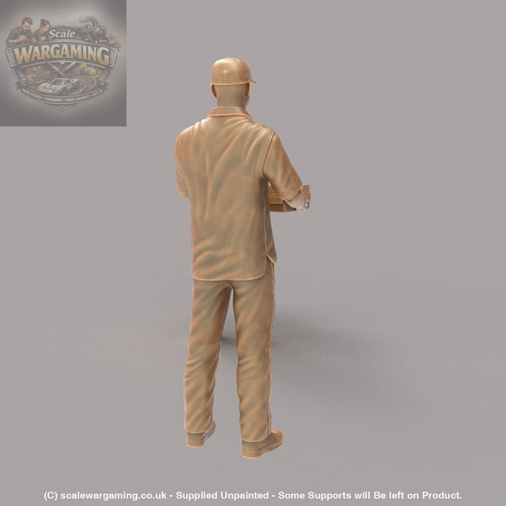 MM631 Pizza Delivery Figure