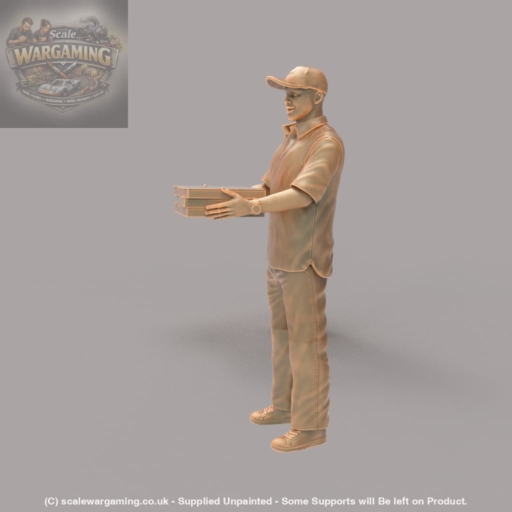MM631 Pizza Delivery Figure