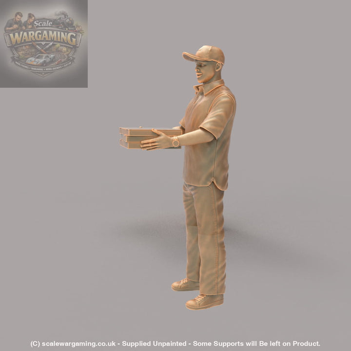 MM631 Pizza Delivery Figure