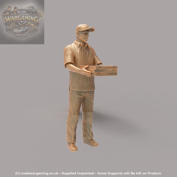 MM631 Pizza Delivery Figure