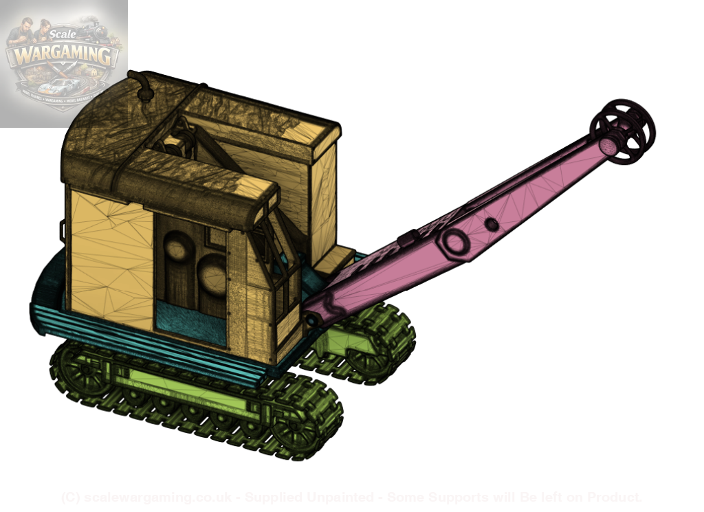 SW7001 Ruston Bucyrus Power Shovel - Figure