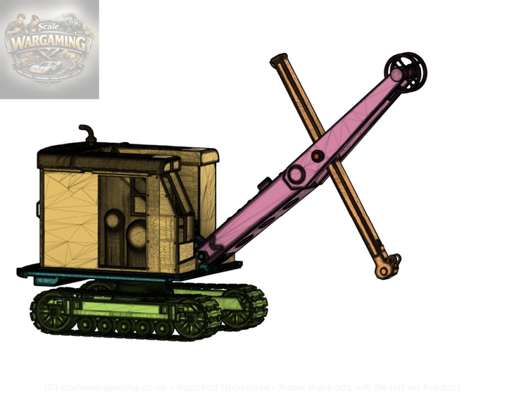 SW7001 Ruston Bucyrus Power Shovel - Figure