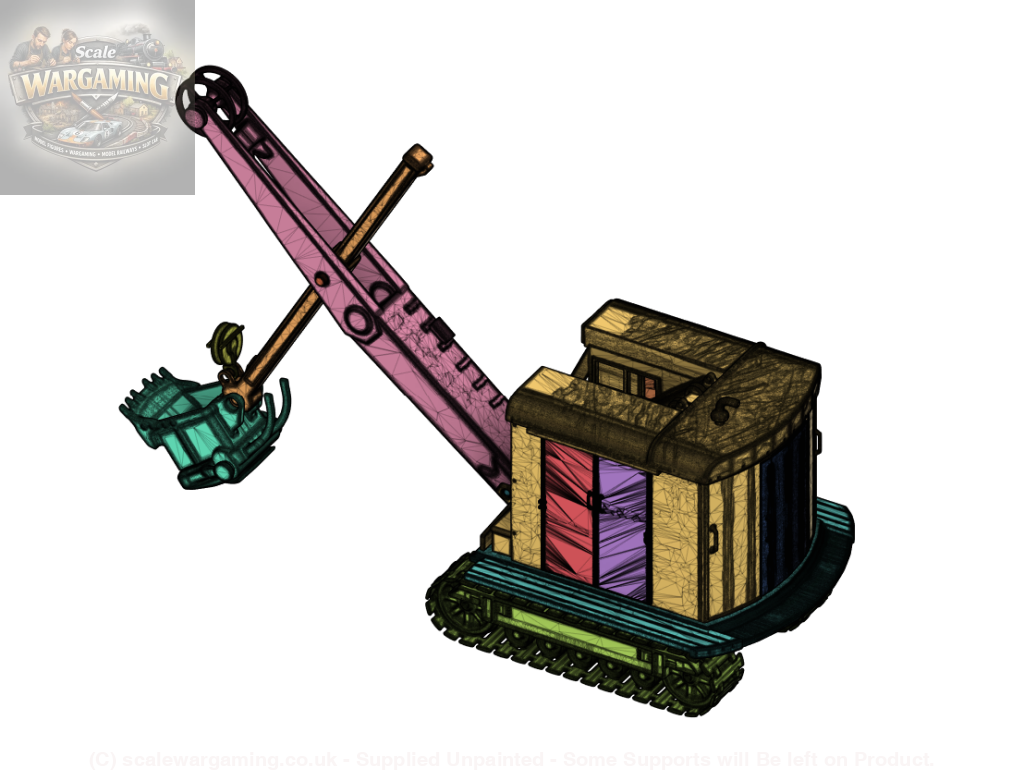 SW7001 Ruston Bucyrus Power Shovel - Figure