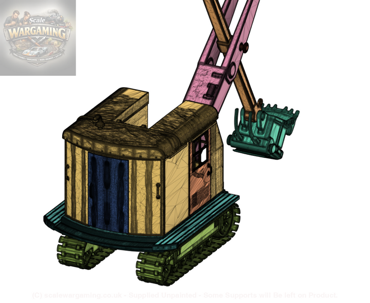 SW7001 Ruston Bucyrus Power Shovel - Figure