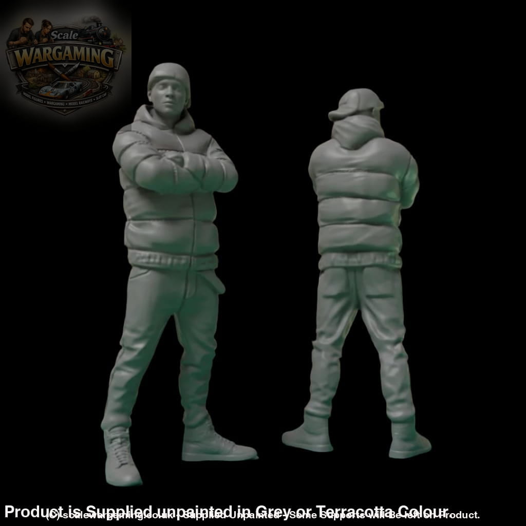 Mm721 Teenager In Puffer Jacket Figure