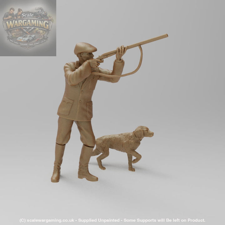 SW729 Farmer/Game Keeper Shooting and Dog - Figure