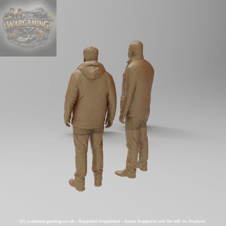 SW8018 2 Farm Hands Chatting - Figure