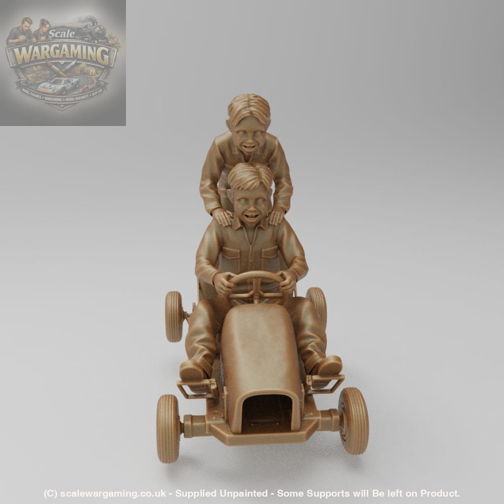 SW8020 Kids and Cart 1 - Figure