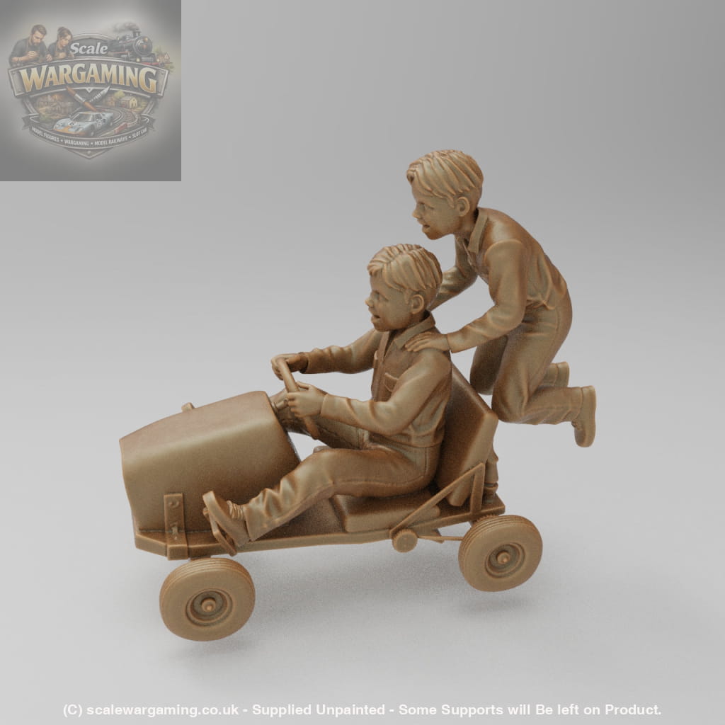 SW8020 Kids and Cart 1 - Figure