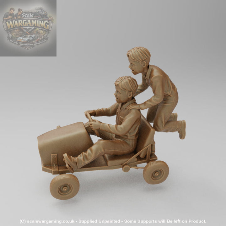 SW8020 Kids and Cart 1 - Figure