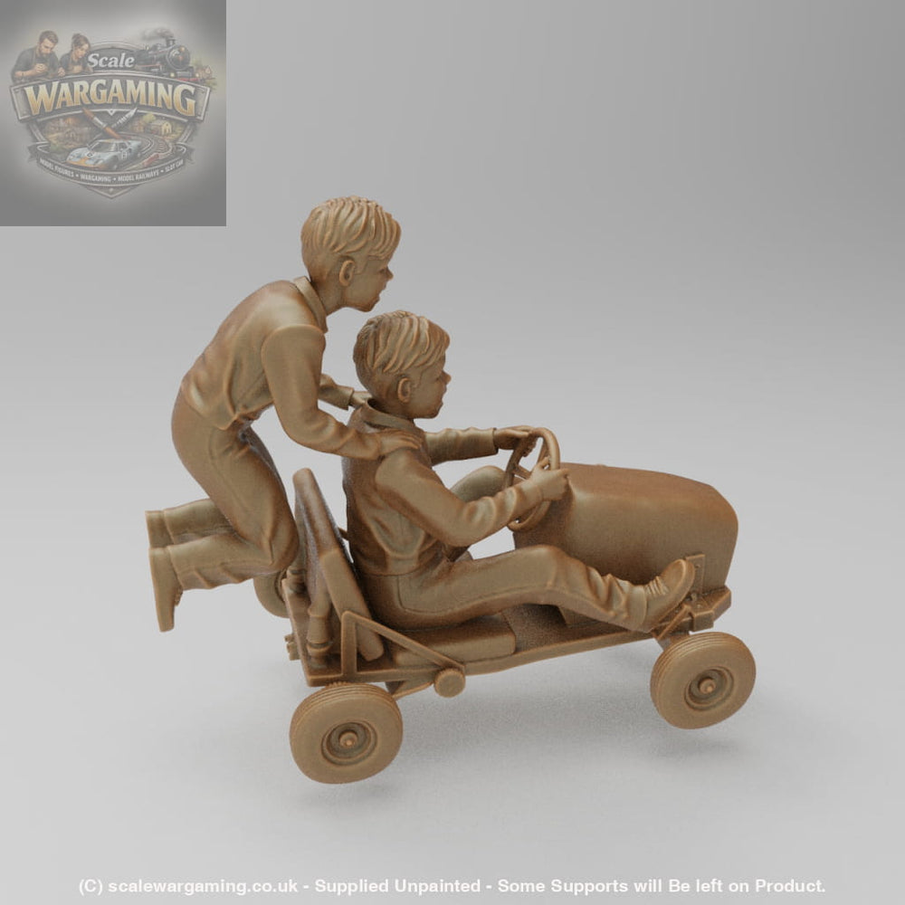 SW8020 Kids and Cart 1 - Figure