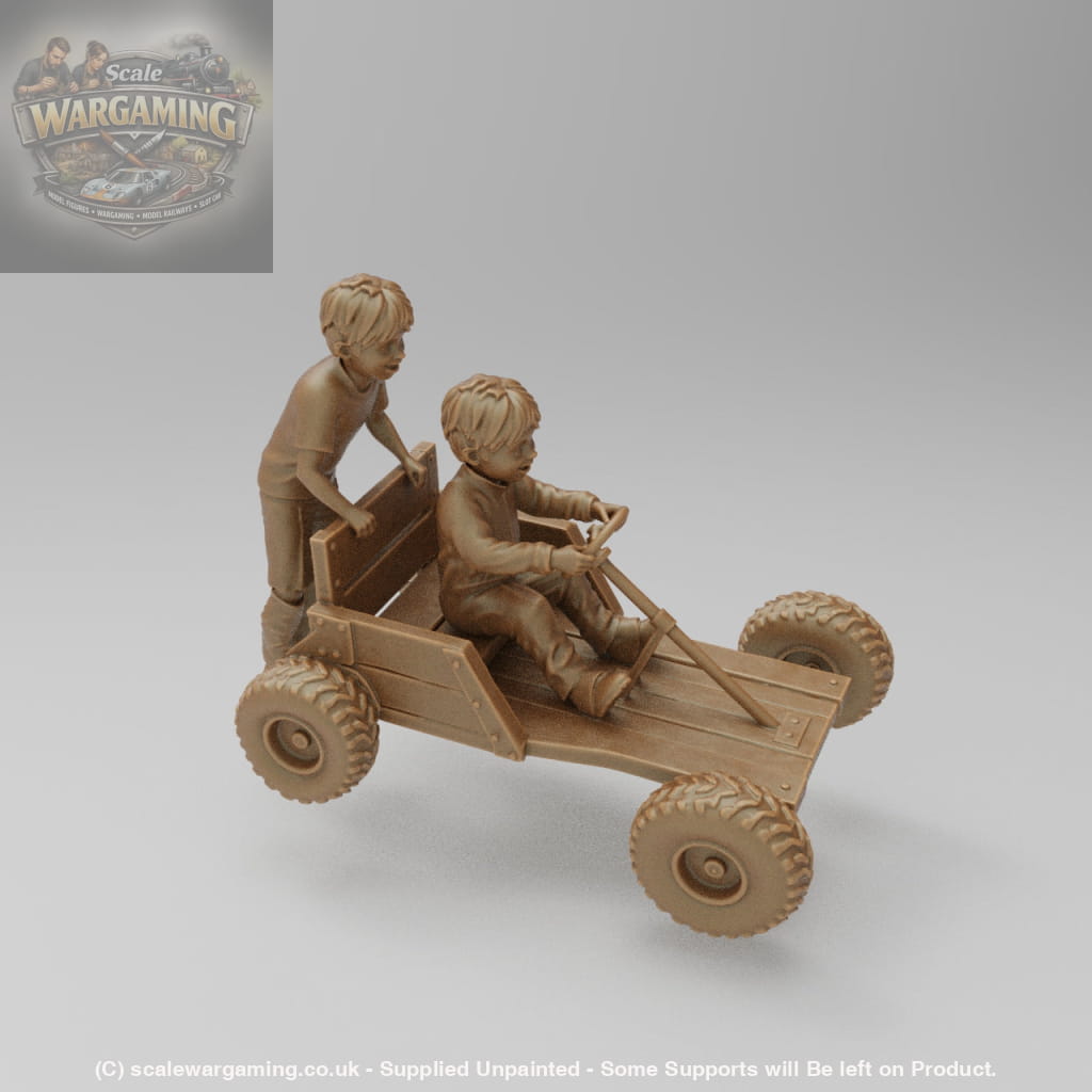SW8021 Kids and Cart 2 - Figure