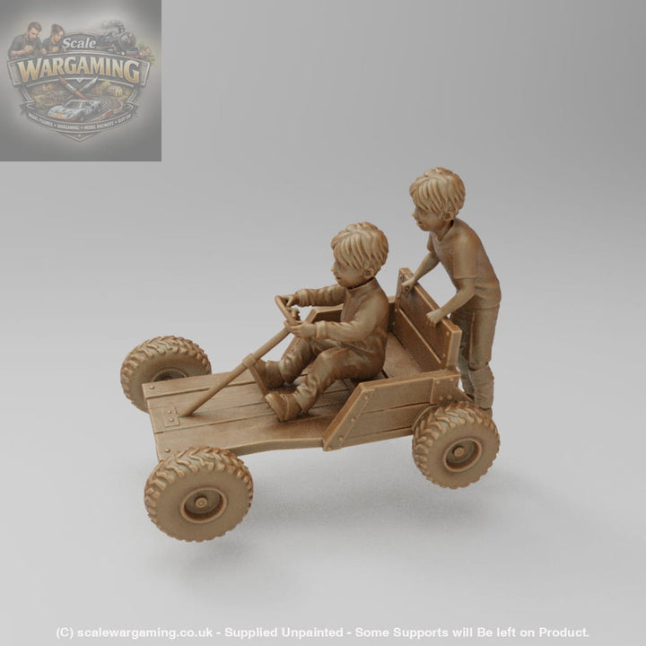 SW8021 Kids and Cart 2 - Figure