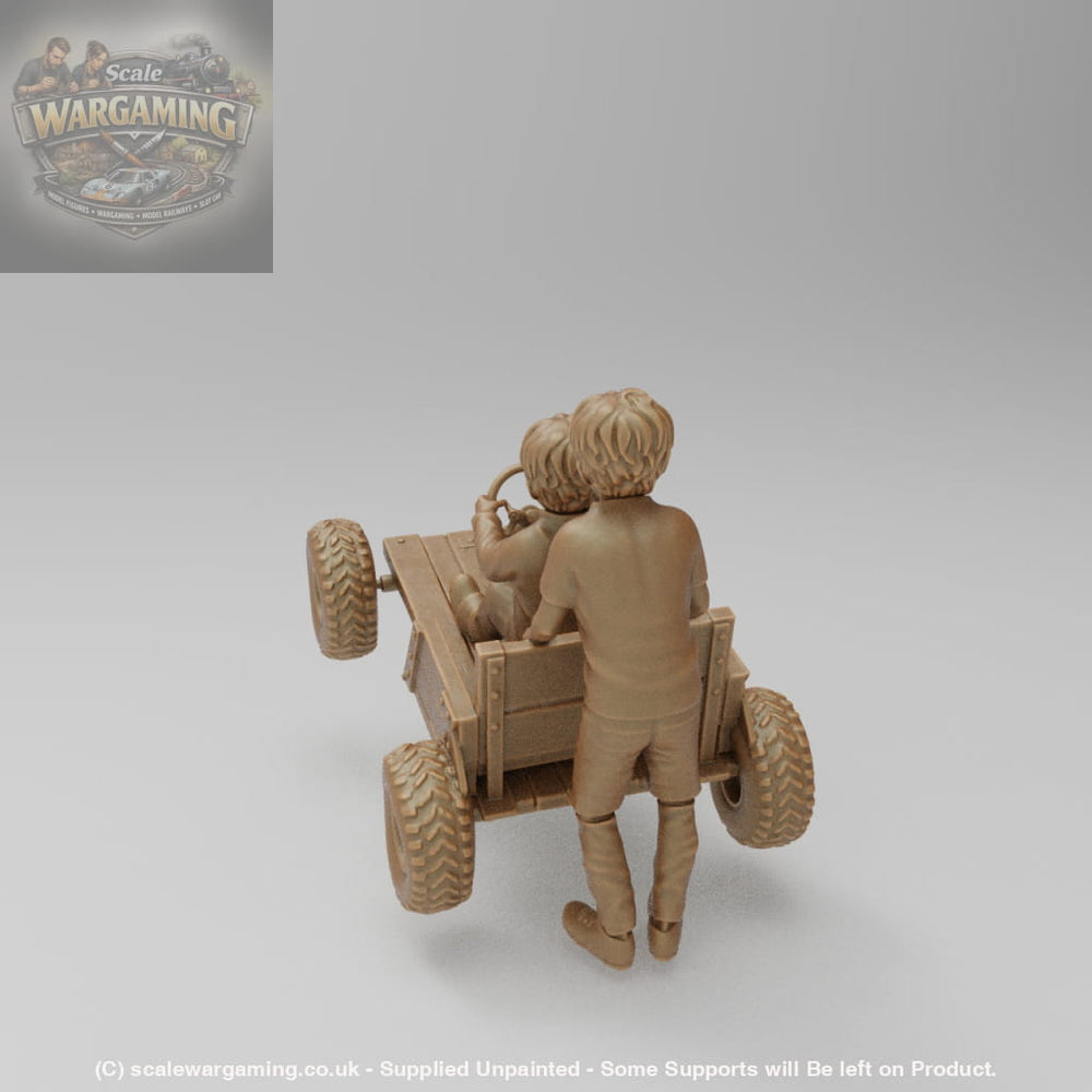SW8021 Kids and Cart 2 - Figure