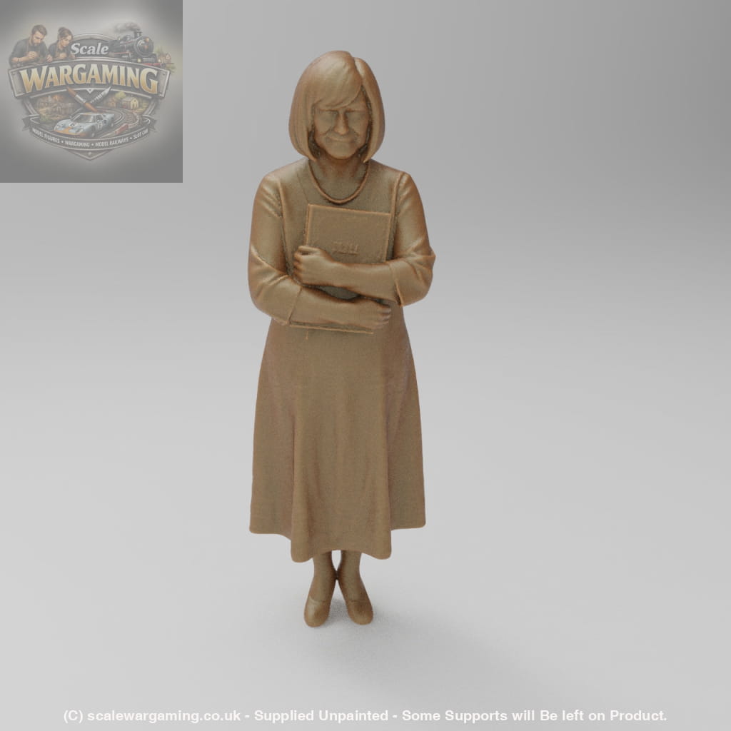 SW8022 Church Lady with Bible - Figure