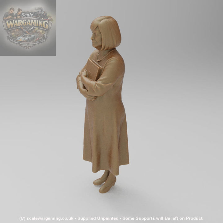 SW8022 Church Lady with Bible - Figure