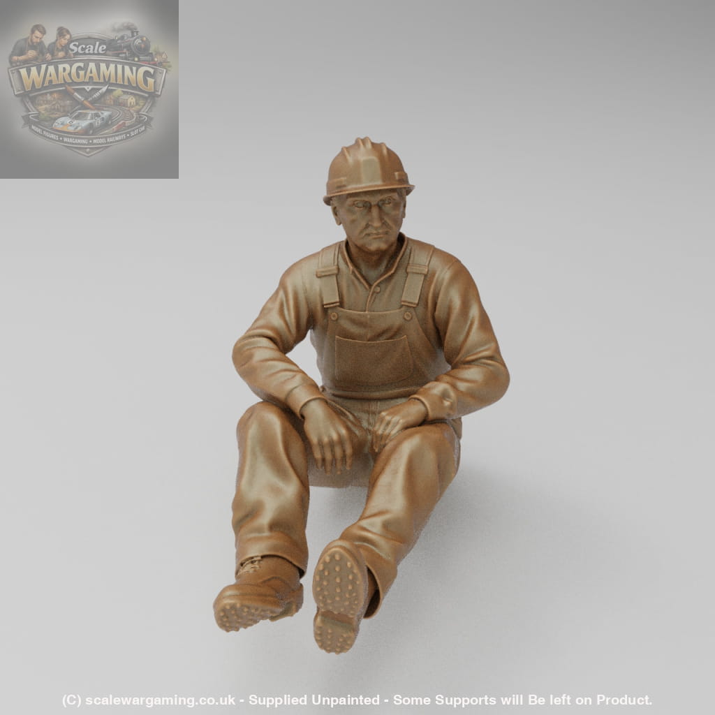 SW8026 Miner Sitting - Figure