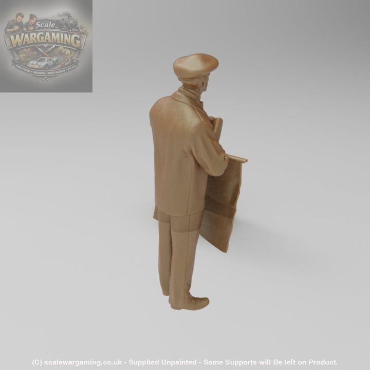 SW8033 Newspaper seller - Figure