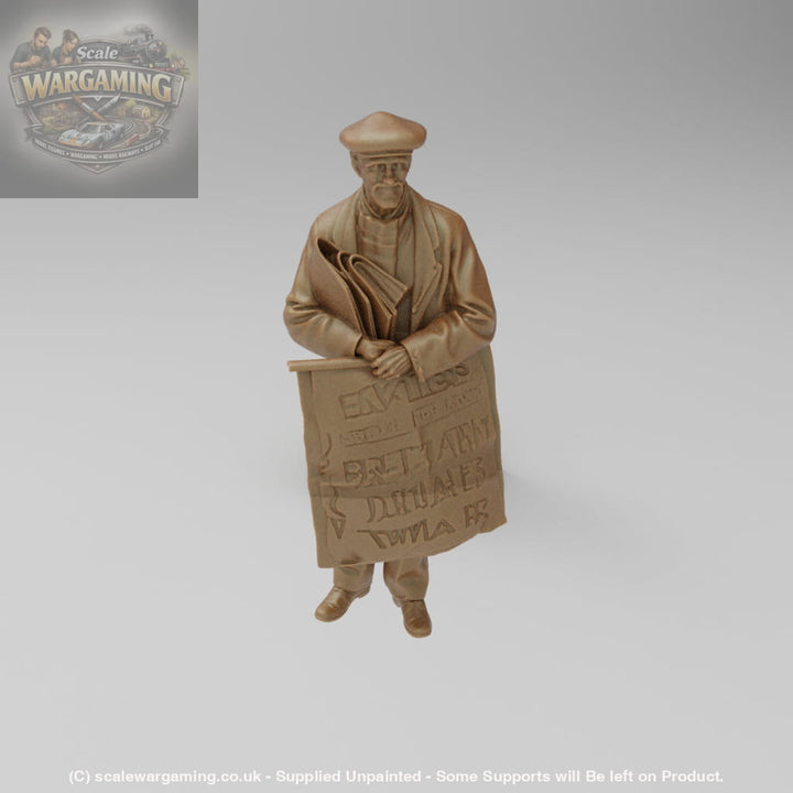 SW8033 Newspaper seller - Figure